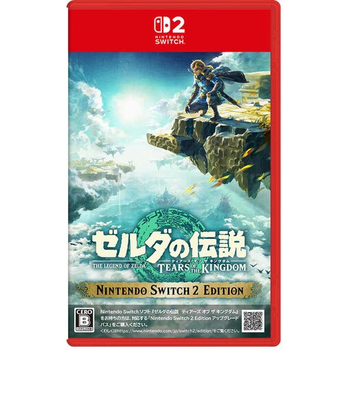任天堂 Switch2ゲームソフト ゼルダの伝説 ティアーズ オブ ザ キングダム Nintendo Switch 2 Edition ゼルダノデンセツTOK2ED<br>★こちらの商品は人気商品のため、色違い・仕様違い等含め「一家族1台限り」でのご協力をお願いしております。