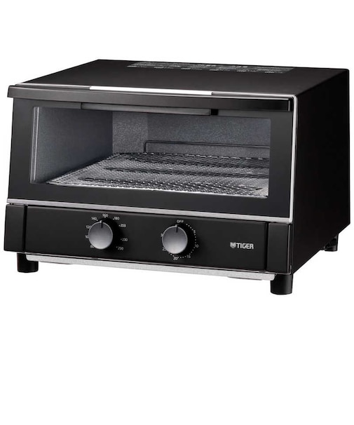 タイガー　オーブントースター やきたて 1300W/食パン3枚 マットブラック KAMS132