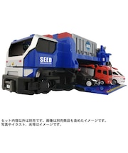 タカラトミー トミカヒーローズ トミカ ジョブレイバー TJBDX 特殊移動基地 DX SEEDトランスポーター JBTJBDXトクシュイドウキチDX