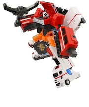 タカラトミー トミカヒーローズ トミカ ジョブレイバー TJBDX ハイパーレスキューブレイバー レッドサラマンダー&スーパーアンビュランス $_TJBDXハイパーレスキュー