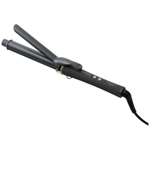 アイリスオーヤマ　カールアイロン micola ミコラ 28mm 90℃～180℃ 海外対応 交流(コード)式 ダークグレー HIRMC201H