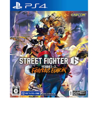 カプコン PS4ゲームソフト ストリートファイター6 Years 1-2 ファイターズエディション ストリートファイター6<br>★こちらの商品は人気商品のため、色違い・仕様違い等含め「一家族1台限り」でのご協力をお願いしております。