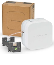 ブラザー　ラベルライター｢ピータッチキューブ(P-TOUCH CUBE)｣(テープ幅12mmまで) PTP300BT