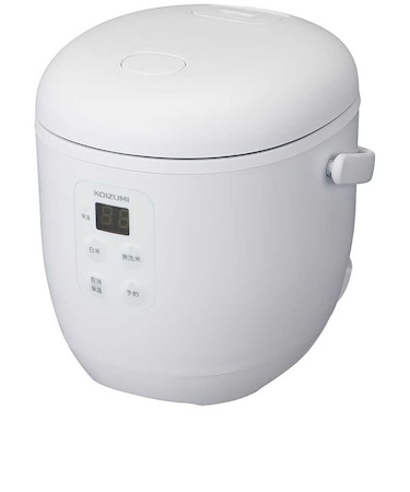 コイズミ　炊飯器 1.5合 ライスクッカーミニ ホワイト KSC1514W