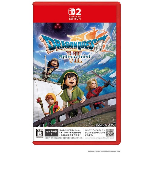 スクウェア・エニックス Switch2ゲームソフト ドラゴンクエストVII Reimagined DQ7R<br>★こちらの商品は人気商品のため、色違い・仕様違い等含め「一家族1台限り」でのご協力をお願いしております。