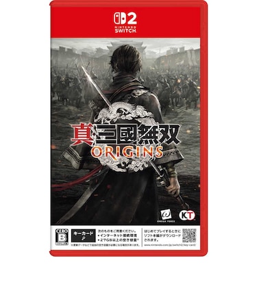 コーエーテクモゲームス Switch2ゲームソフト 真・三國無双 ORIGINS SW2ムソウオリジン<br>★こちらの商品は人気商品のため、色違い・仕様違い等含め「一家族1台限り」でのご協力をお願いしております。