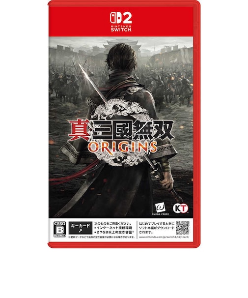 コーエーテクモゲームス Switch2ゲームソフト 真・三國無双 ORIGINS SW2ムソウオリジン<br>★こちらの商品は人気商品のため、色違い・仕様違い等含め「一家族1台限り」でのご協力をお願いしております。
