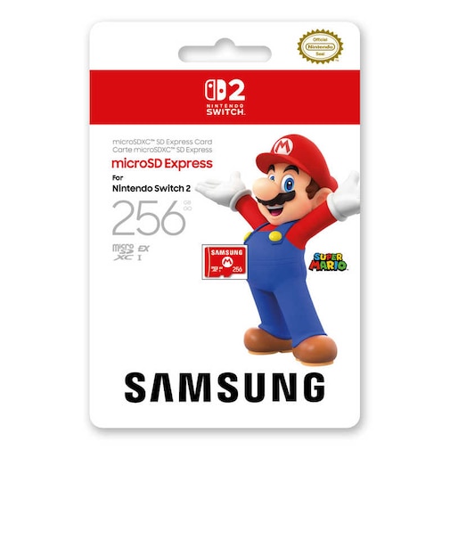 SAMSUNG 【純正】Samsung microSD Express Card 256GB for Nintendo Switch 2 SamsungmicroSDExpre<br>★こちらの商品は人気商品のため、色違い・仕様違い等含め「一家族1台限り」でのご協力をお願いしております。