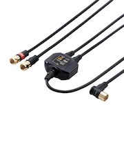 ORIGINALBASIC 4K8K対応 アンテナ分波器 (ケーブル付) OBTSFL2C30BK