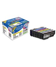 ジット リサイクルインクカートリッジ エプソン IC6CL80M プリンターインク 6色パック対応 JIT-E806PM