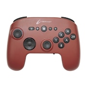 サイバーガジェット Switch2用ゲーミングコントローラー6B 無線タイプ レッド SW2GMコン6BムセンRE<br>★こちらの商品は人気商品のため、色違い・仕様違い等含め「一家族1台限り」でのご協力をお願いしております。