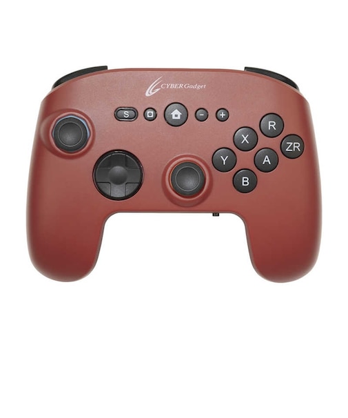 サイバーガジェット Switch2用ゲーミングコントローラー6B 無線タイプ レッド SW2GMコン6BムセンRE<br>★こちらの商品は人気商品のため、色違い・仕様違い等含め「一家族1台限り」でのご協力をお願いしております。