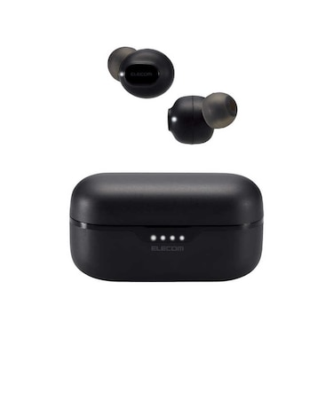 エレコム　Bluetoothイヤホン 完全ワイヤレス AAC対応 低遅延モード ブラック LBTTWS16BK