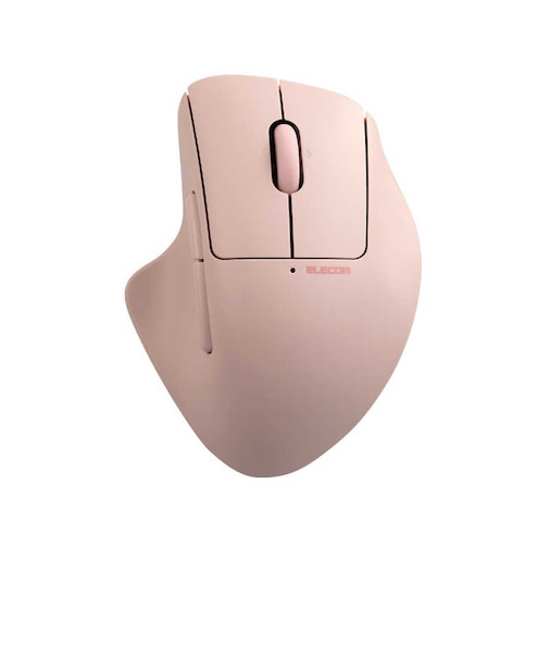 エレコム　マウス SHELLPHA Sサイズ 抗菌 [BlueLED /無線 /7ボタン /Bluetooth・USB] ピンク MSH31MBSKPN