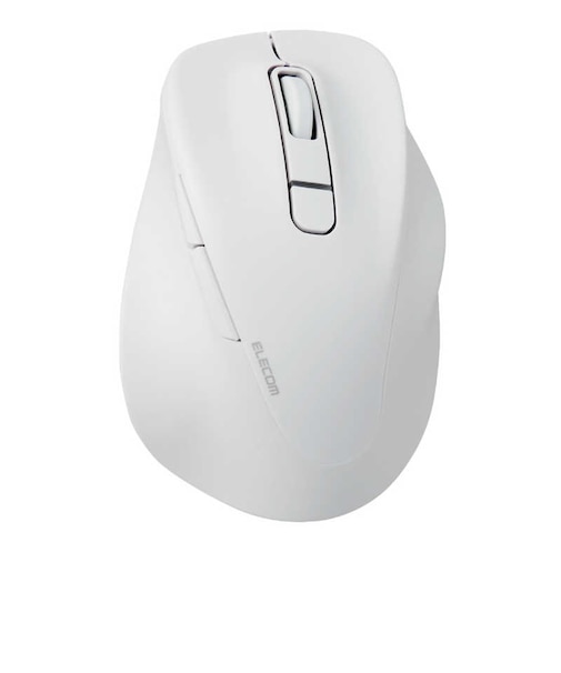 エレコム　Bluetooth マウス 無線 静音 抗菌 5ボタン Sサイズ Windows Mac iPad 等対応 医師監修 EX-G ホワイト MXGS30BBSKCWH