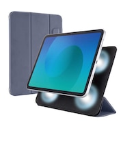 エレコム iPad11インチ (A16) 10.9インチ (第10世代) フラップケース 超薄型 マグネット装着 スリープ対応 TBA25RWVPF2BG