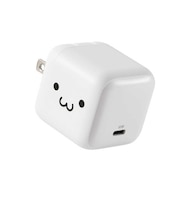 エレコム USB 充電器 65W PD PPS対応 1ポート USB-C GaN II コンパクト 折りたたみプラグ PSE適合 MacBook iPad iPhone Switch 対応 ホワイト×ブラック MPAAC12465WF