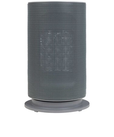 ヤマゼン　首振りセラミックファンヒーター 1200W グレー YKDSFMR12