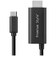 PGA　USB Type-Cコネクタ HDMIミラーリングケーブル 2m Premium Style ブラック PGSMTV2MBK