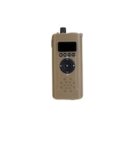 MLABS　手持ち感が優れたIPX5多目的デジタルラジオ meishin ［ワイドFM対応 /防水ラジオ /AM/FM］ ダークベージュ MER05