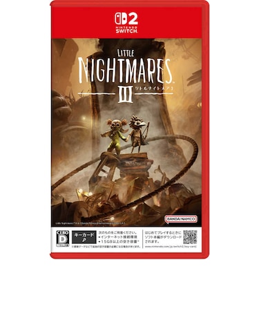 バンダイナムコエンターテインメント Switch2ゲームソフト リトルナイトメア3 リトルナイトメア3<br>★こちらの商品は人気商品のため、色違い・仕様違い等含め「一家族1台限り」でのご協力をお願いしております。