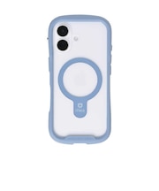 HAMEE iPhone17 iFace Reflection MagSynq 強化ガラスクリアケース ペールブルー IP17IFACERFTMGPBL