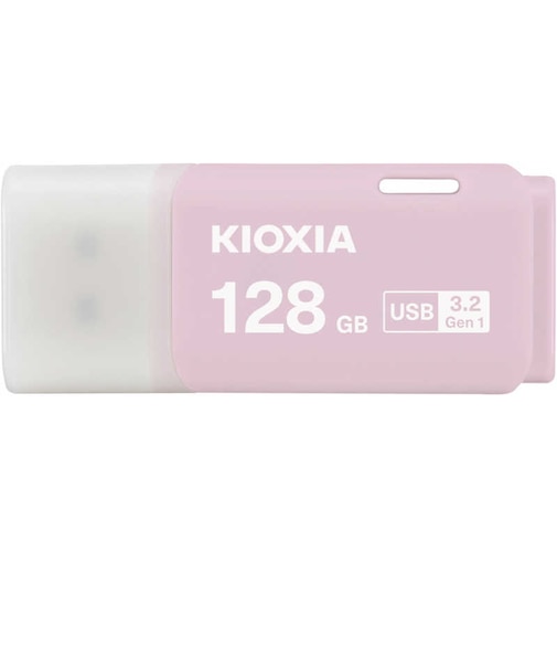 KIOXIA　USBメモリ TransMemory U301［128GB /USB TypeA /USB3.2 /キャップ式］ ピンク KUC3A128GP
