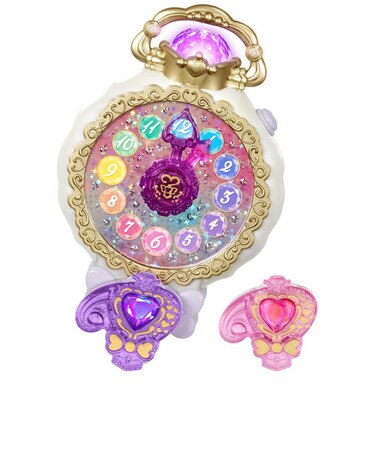 バンダイ　名探偵プリキュア！ くるっと変身！ジュエルキュアウォッチ ｼﾞｭｴﾙｷｭｱｳｫｯﾁ