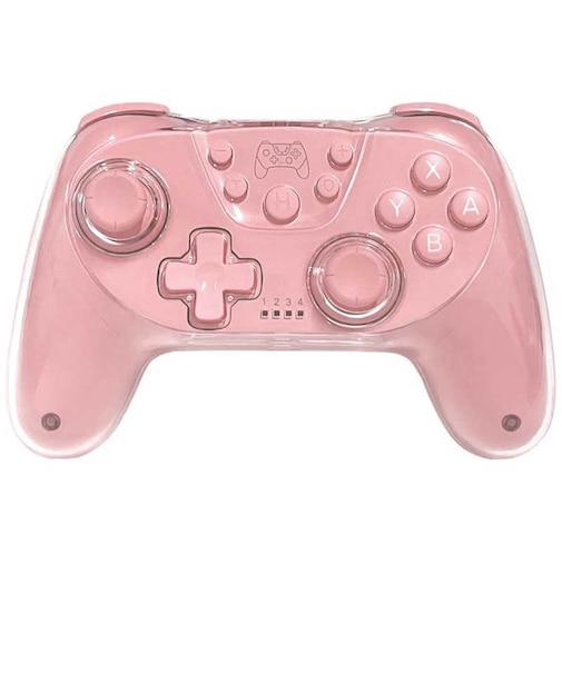 アローン Switch2用カラフルコントローラー ピンク ALLONE ALGNS2CT004PI<br>★こちらの商品は人気商品のため、色違い・仕様違い等含め「一家族1台限り」でのご協力をお願いしております。