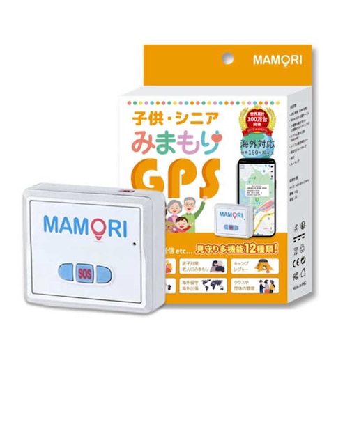 TRACKIMO　子供・シニア見守り用小型GPS MAMORI/Trackimo DOK001