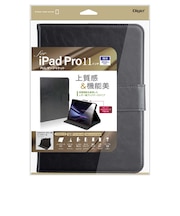 ナカバヤシ iPadPro(M4)11インチ用 PUレザージャケット TBCIPP24108BK
