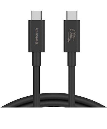 OWLTECH　PD240W対応 USB Type-C to USB Type-Cケーブル USB PD Extended Power Range対応 USB4 ブラック OWLCBEMCC10BK
