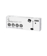 ヤザワ　3wayマグネットライト （丸タイプ） ブラック SDL05W01BK LED白色 [LED /白色] SDL05W01BK