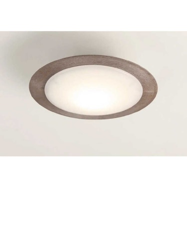 スワン電器　LED小型シーリングライト 電球色 ブラウン CE1005BR