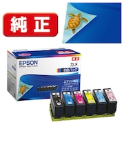 エプソン 純正プリンターインク カメ(標準容量) 6色パック KAM6CL
