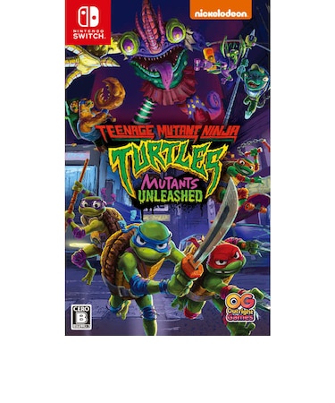 OUTRIGHTGAMES Switchゲームソフト ミュータント・タートルズ unleashed ミュータント・タートルズアンリーシュト<br>★こちらの商品は人気商品のため、色違い・仕様違い等含め「一家族1台限り」でのご協力をお願いしております。