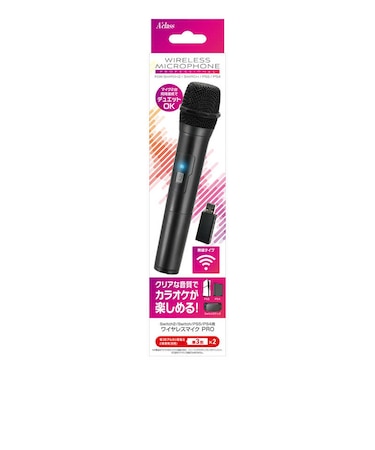 アクラス Switch/PS5/PS4用ワイヤレスマイクPRO SASP-0638 ワイヤレスマイクプロ<br>★こちらの商品は人気商品のため、色違い・仕様違い等含め「一家族1台限り」でのご協力をお願いしております。