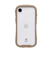 HAMEE iPhone 16e iFace Reflection強化ガラスクリアケース iFace ベージュ IP16EIFACERFTBE