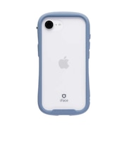 HAMEE iPhone 16e iFace Reflection強化ガラスクリアケース iFace ペールブルー IP16EIFACERFTBL
