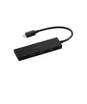 エレコム USBHUB USB-C 5Gpbs USB-A×3 Type-C-×1 PD100W対応 バスパワー 4ポート U3HCH040PBK