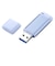 エレコム　【アウトレット】USBメモリ 64GB キャップ式 USB 3.2 Gen1 読み込み最大150MB/s 暗号化AES256 データ保護ソフト対応 パスワードロック対応 ストラップホール付 ブルー MFRCU3064GBU