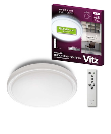 ドウシシャ　LED照明 シーリングライト 4.5畳 昼白色 Luminous LED(ルミナスLED) リモコン付属 V25RA45DX
