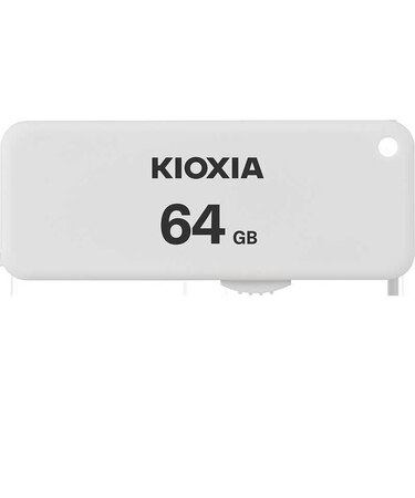 KIOXIA　USBフラッシュメモリー [64GB /USB2.0 /USB TypeA /スライド式] KUS2A064GW