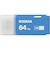 KIOXIA　USBメモリ TransMemory U301［64GB /USB TypeA /USB3.2 /キャップ式］ ブルー KUC3A064GML