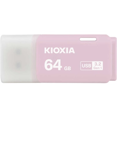 KIOXIA　USBメモリ TransMemory U301［64GB /USB TypeA /USB3.2 /キャップ式］ ピンク KUC3A064GP