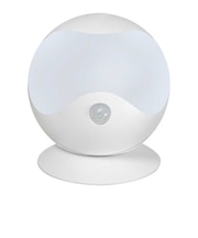 ELPA　LEDセンサー付ライト 屋内､屋外兼用タイプ ホワイト PML750W