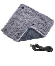 ELPA USBホットマット グレー USBHM01GY