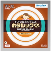 ホタルクス 丸形蛍光灯 ホタルックα 30形+32形セット あたたかな光 RELAX色 電球色 FCL3032ELRSHGA2