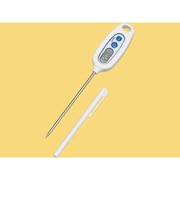 タニタ 料理用温度計 デジタル 防水 キャンプ 自由研究 TT508NWH