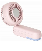 ビックアイデア 冷却プレート付きハンディファン SEA SIDE WINDS 強力送風 カラビナ ネックストラップ付き マジックピンク BITWPFAN01